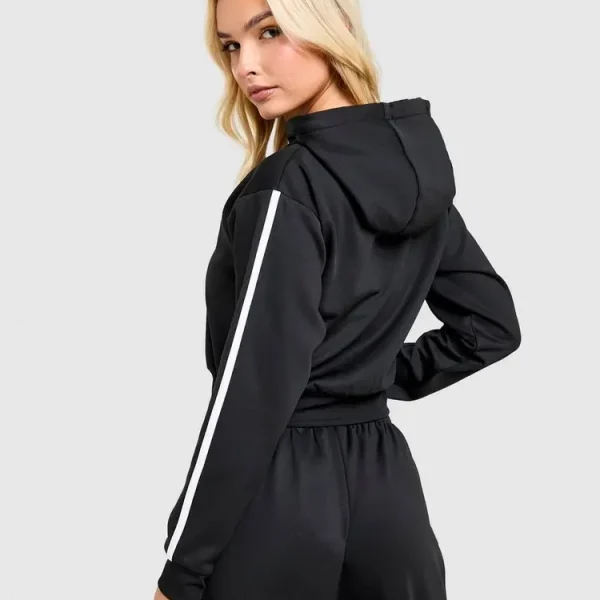 McKenzie Sudadera con capucha Poly Crop Zip (2)