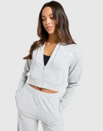 McKenzie Sudadera con capucha Zip French Terry Crop (1)