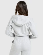 McKenzie Sudadera con capucha Zip French Terry Crop (3)
