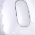 Sillón cama eléctrico profesional de pedicura KATE, blanco frío (4 motores) (2)
