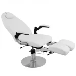 Sillón de cosmetología hidráulico profesional para procedimientos de pedicura AZZURRO 713A, color blanco (3)