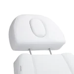 Sillón eléctrico profesional de cosmetología camilla para pedicura AZZURRO (3 motores), color blanco (1)