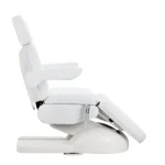 Sillón eléctrico profesional de cosmetología camilla para pedicura AZZURRO (3 motores), color blanco (11)