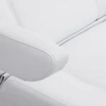 Sillón eléctrico profesional de cosmetología camilla para pedicura AZZURRO (3 motores), color blanco (5)