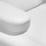 Sillón eléctrico profesional de cosmetología camilla para pedicura SILLON CLASSIC, 2 motores, color blanco (15)