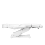 Sillón eléctrico profesional de cosmetología camilla para pedicura SILLON CLASSIC, 2 motores, color blanco (5)