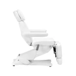 Sillón eléctrico profesional de cosmetología camilla para pedicura SILLON CLASSIC, 2 motores, color blanco (6)