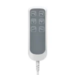 Sillón eléctrico profesional de cosmetología camilla para pedicura SILLON CLASSIC, 3 motores, color gris (3)